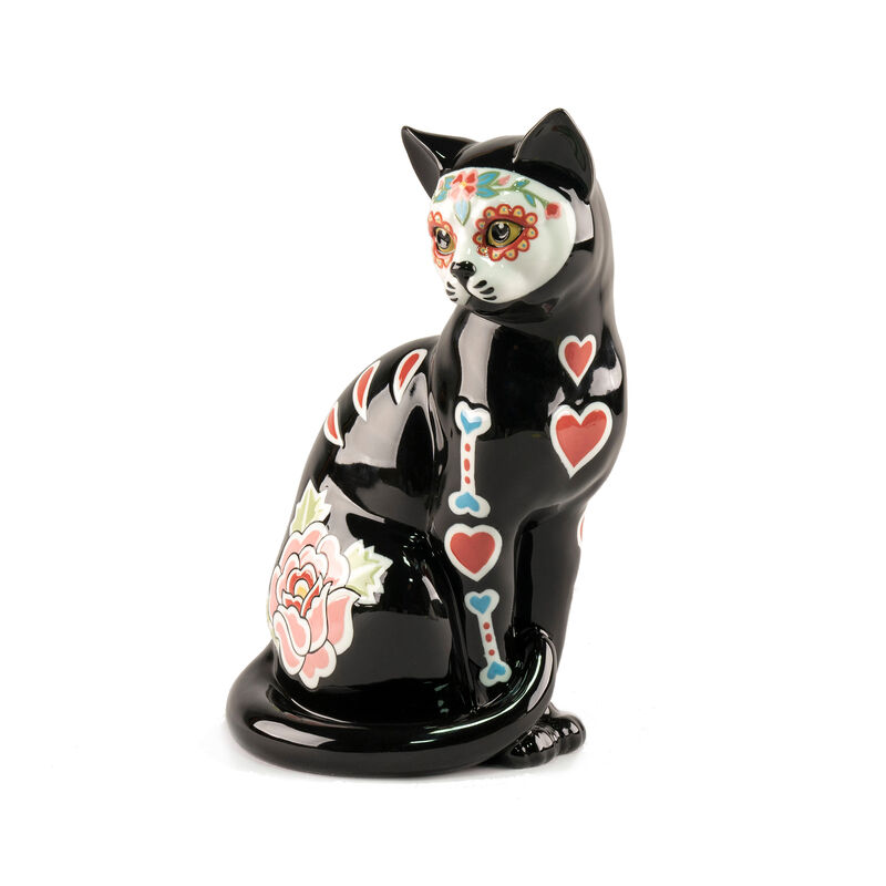 Lladro Catrina Cat Figurine image number 0