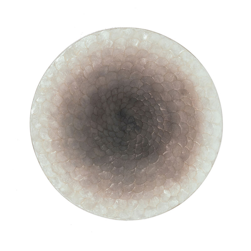 Joanna Buchanan &quot;Capiz&quot; Gray Ombre Placemat image number 0