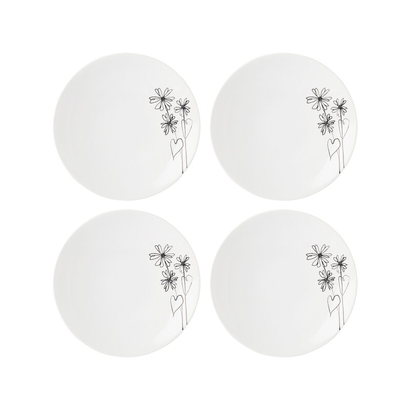 Kate Spade New York "Garden Doodle" 18-pc. Service for 4 Porcelain Dinnerware Set image number 1