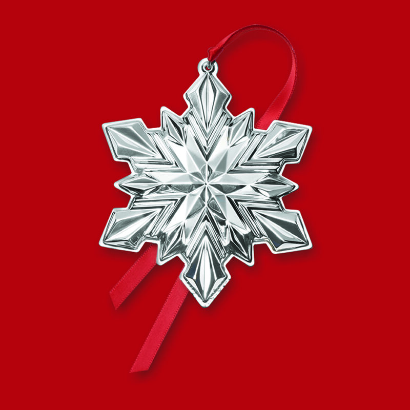 Gorham 2020 51st Edition Sterling Silver Snowflake Ornament image number 1