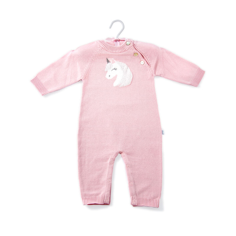 Elegant Baby Pink Unicorn Baby Gift Bundle - 0-3 Months image number 1
