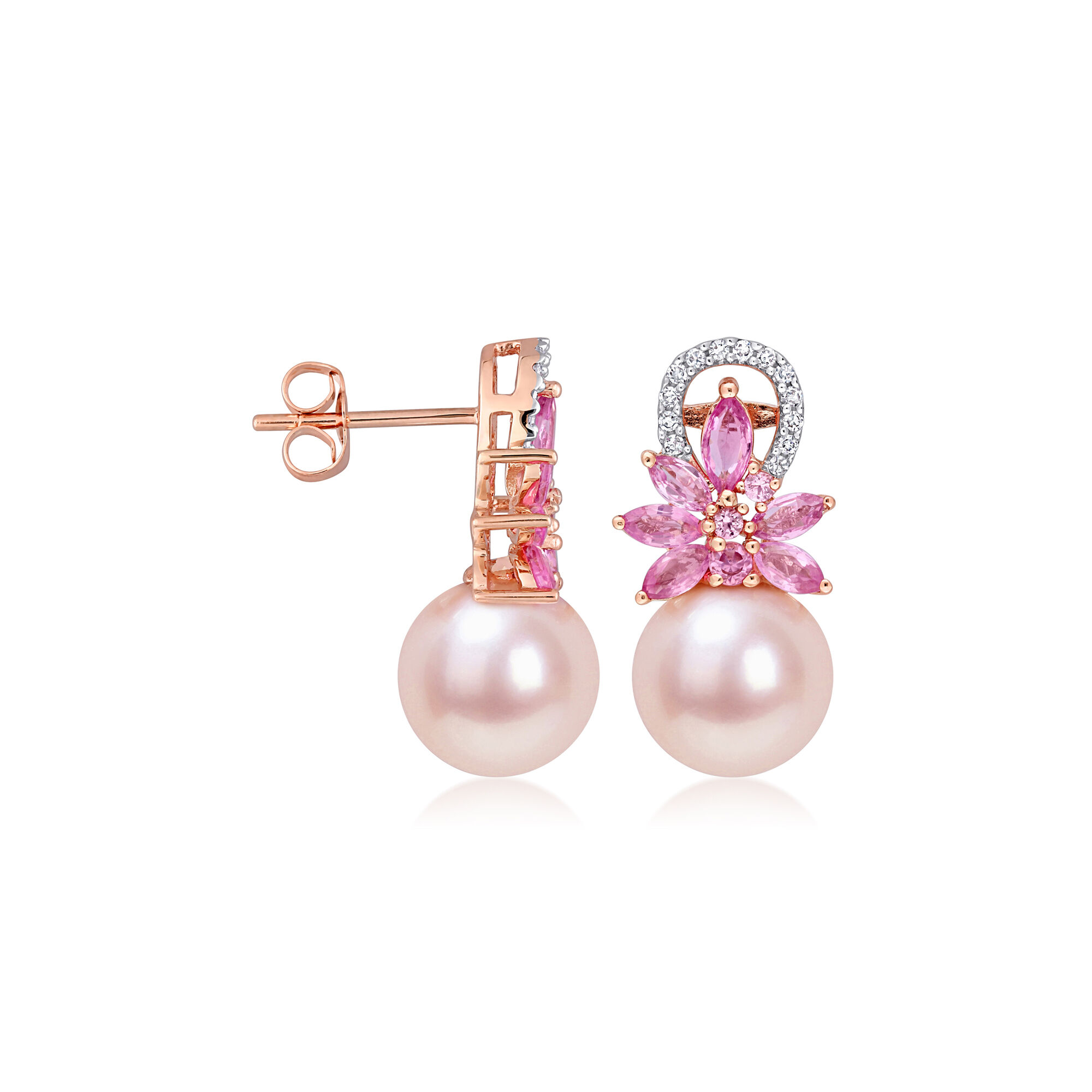 Cherry Pink Pearl Pierces（ピアス（両耳用））｜Her lip to