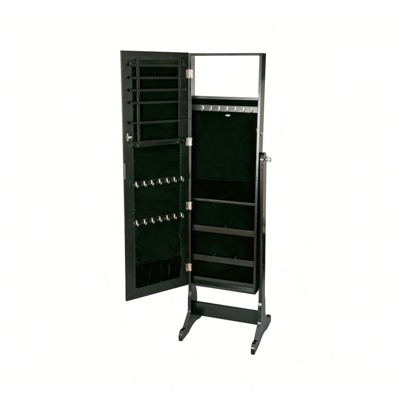 Mele & Co. "Victoria" Java-Finish Jewelry Armoire  image number 2