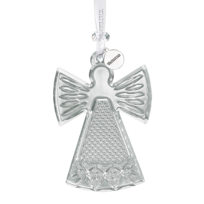 Waterford 2019 Crystal Angel Ornament image number 0