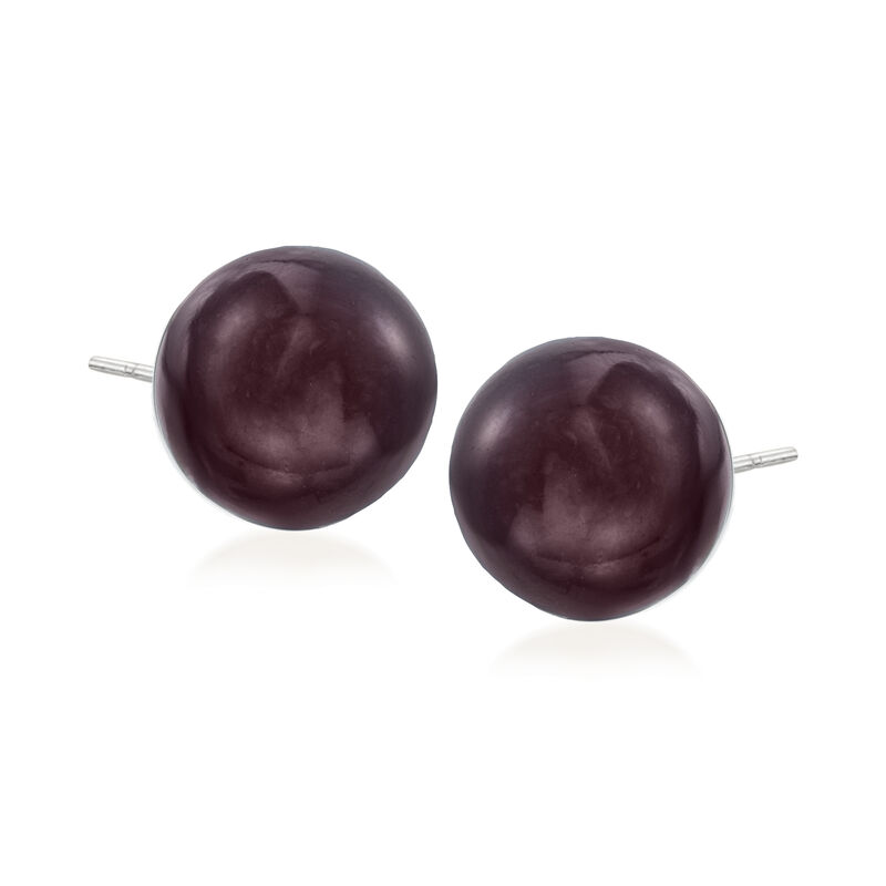 8-9mm Multicolored Cultured Pearl and .70 ct. t.w. CZ Jewelry Set: Five Pairs of Earrings with Earring Jackets in Sterling Silver image number 7