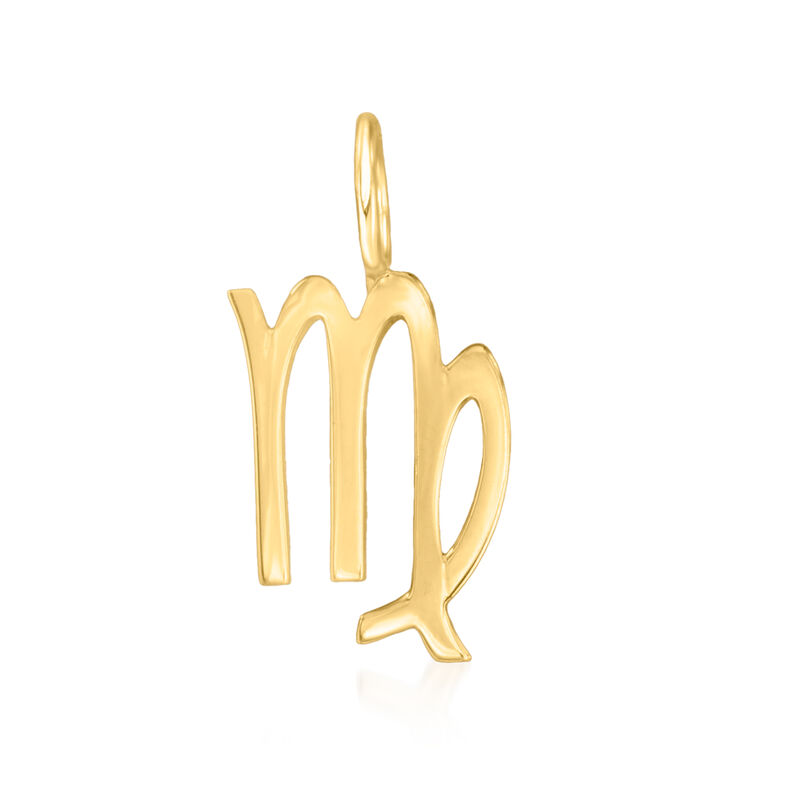 14kt Yellow Gold Zodiac Charm image number 1