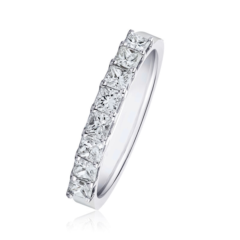 1.90 ct. t.w. Princess-Cut Diamond Ring in 14kt White Gold image number 1
