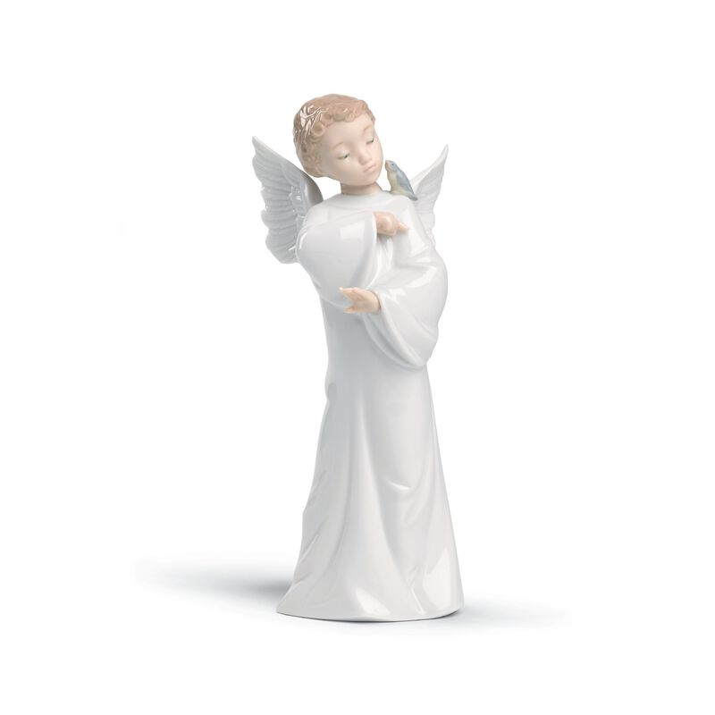 Nao &quot;Guardian Angel&quot; Porcelain Figurine image number 0