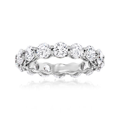 4.00 ct. t.w. Lab-Grown Diamond Eternity Band in 14kt White Gold