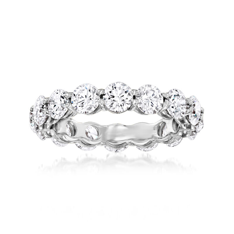 4.00 ct. t.w. Lab-Grown Diamond Eternity Band in 14kt White Gold image number 0