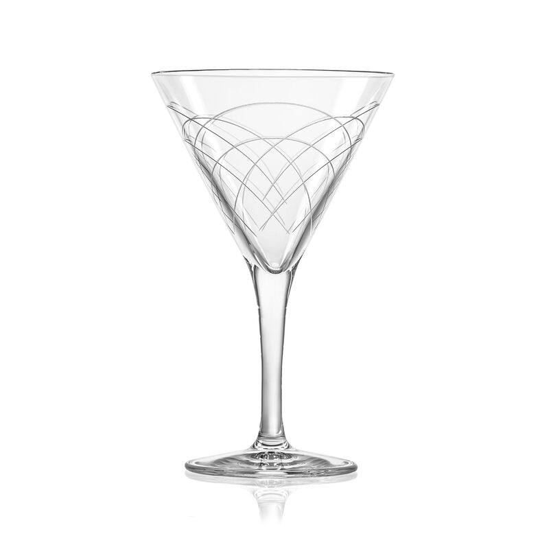 Rolf Glass &quot;Mid-Century Modern&quot; Set of 4 Martini Glasses image number 1
