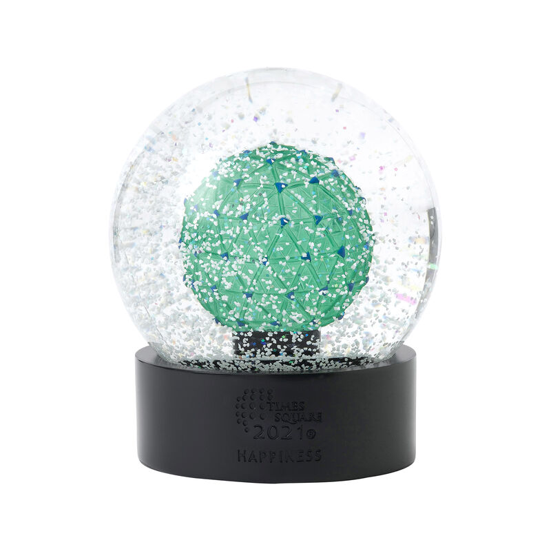 Waterford Crystal 2021 Times Square Gift of Happiness Snow Globe image number 0