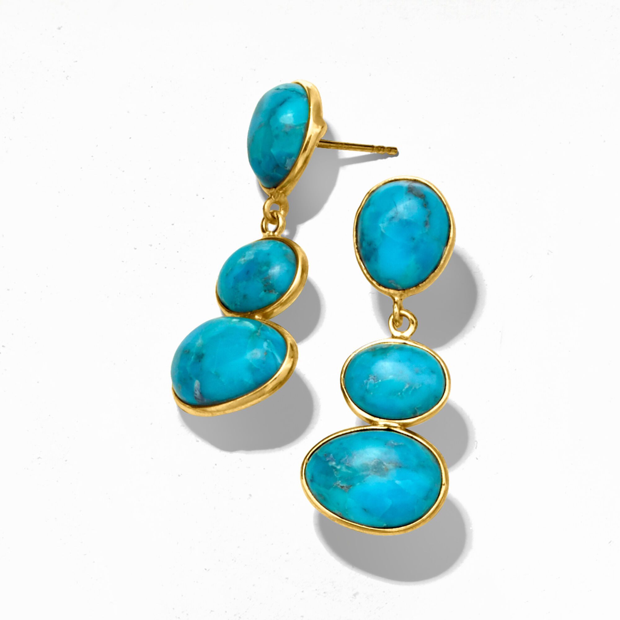Ross simons turquoise earrings sale
