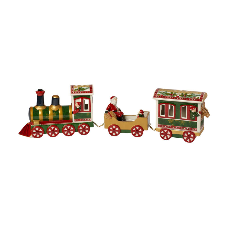 Villeroy & Boch &quot;Christmas Toy's Memory&quot; North Pole Express 3-pc. Train Set image number 0