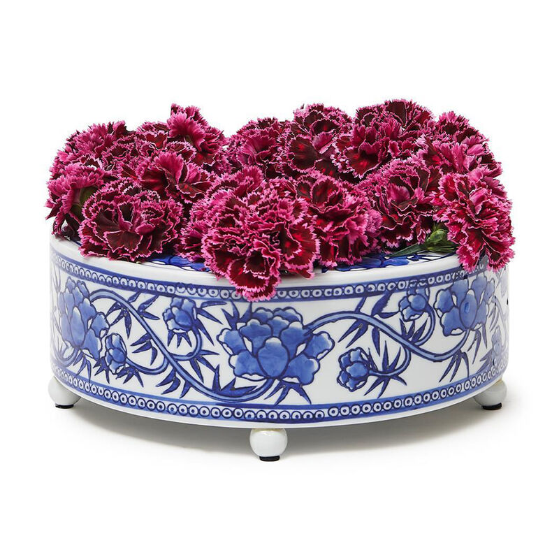 Chinoiserie 3-pc. Porcelain Floral Arrangement Set image number 6