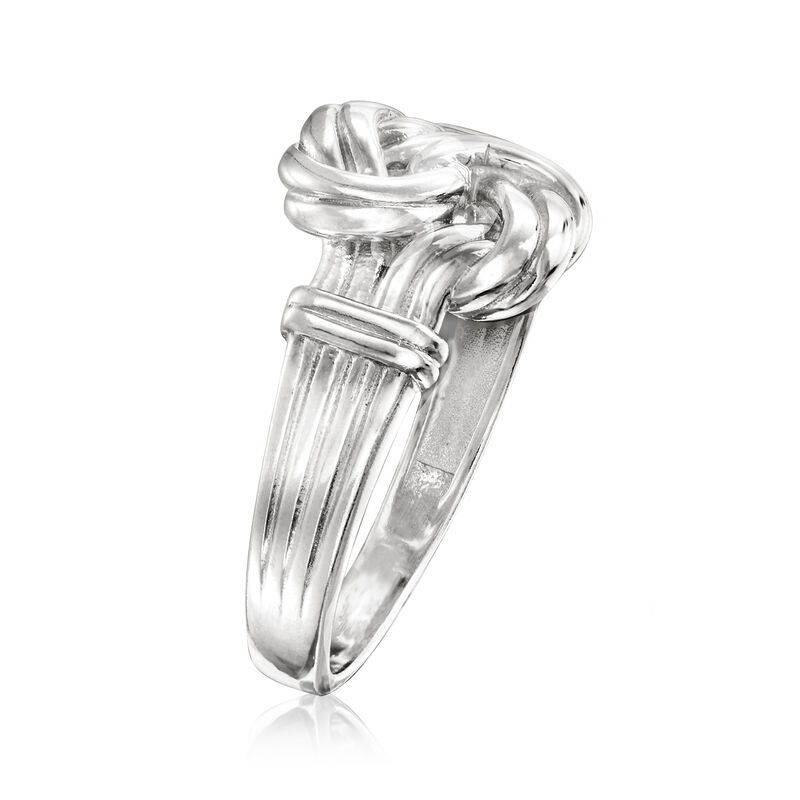 Sterling Silver Knot Ring image number 2