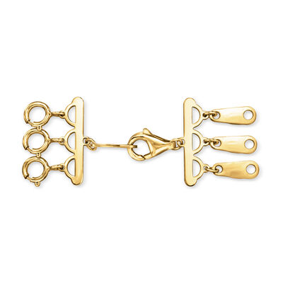 Italian 10kt Yellow Gold Layering Clasp