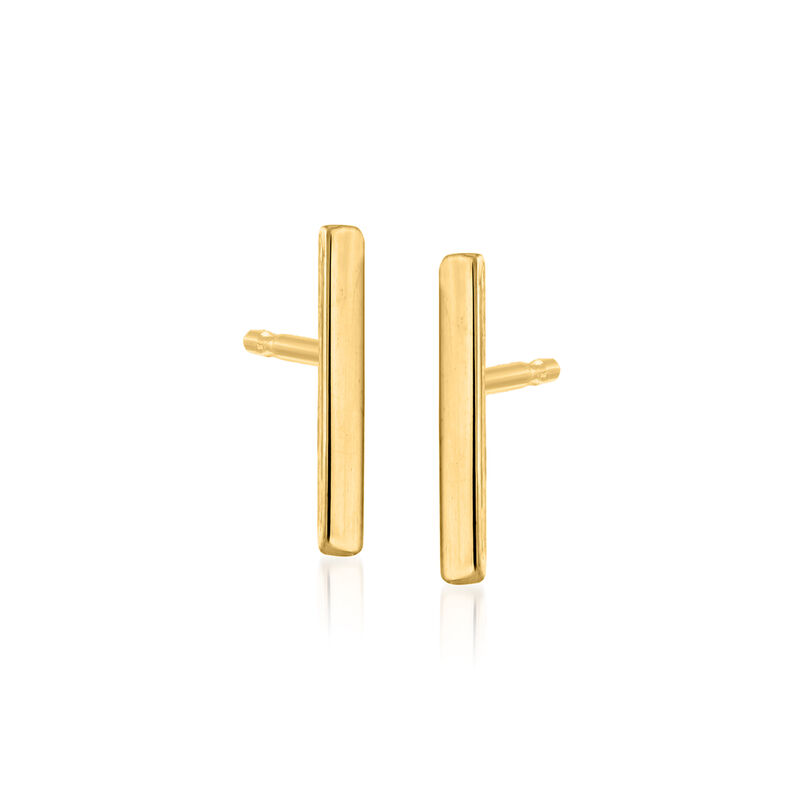 14kt Yellow Gold Jewelry Set: Two Pairs of Stud Earrings image number 3