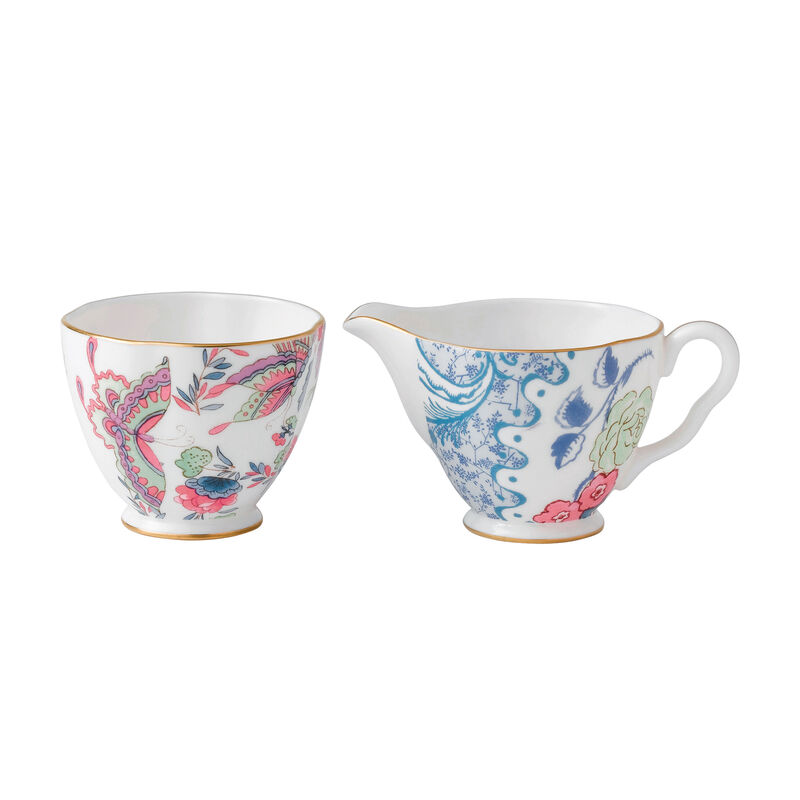 Wedgwood "Butterfly Bloom" Creamer and Sugar Set image number 0