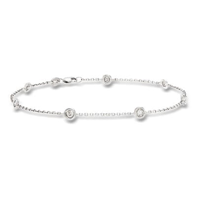 .50 ct. t.w. Diamond Bracelet in 14kt White Gold