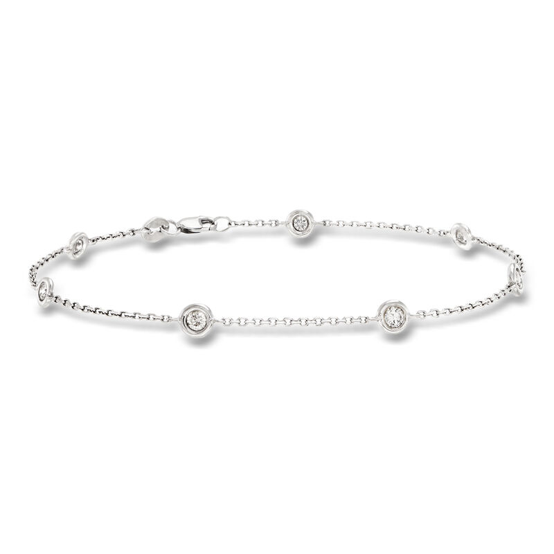 .50 ct. t.w. Diamond Bracelet in 14kt White Gold image number 0