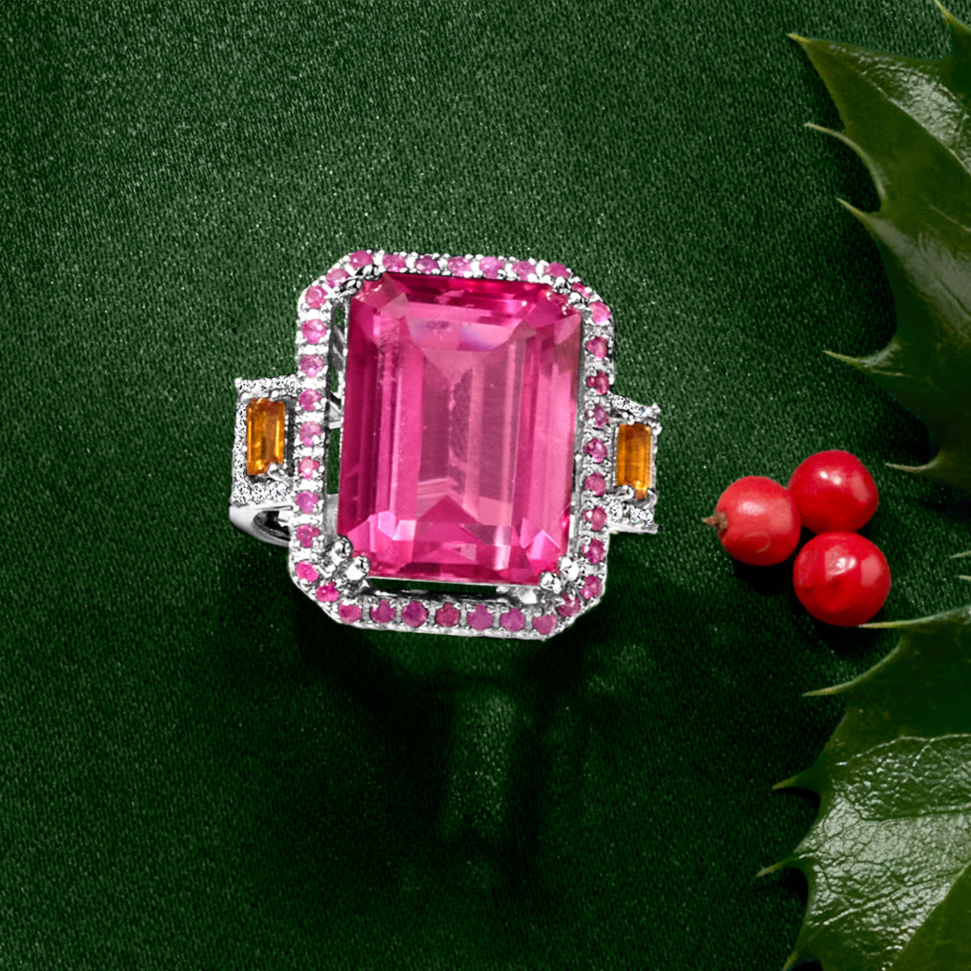 Pink topaz price per carat shop