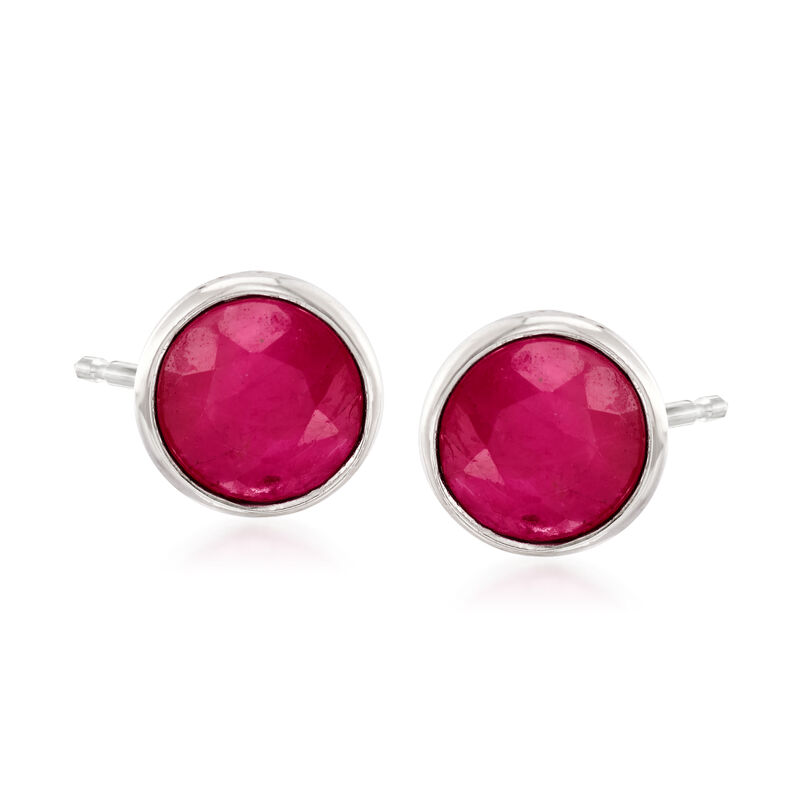 3.60 ct. t.w. Multi-Gem Jewelry Set: Three Pairs of Earrings in Sterling Silver image number 3