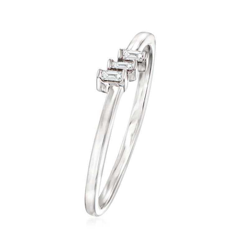 Diamond-Accented Ring in Sterling Silver image number 2