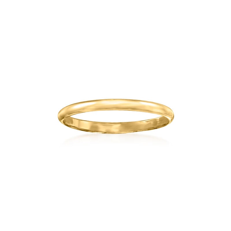 Baby's 14kt Yellow Gold Ring. Size 1 image number 0