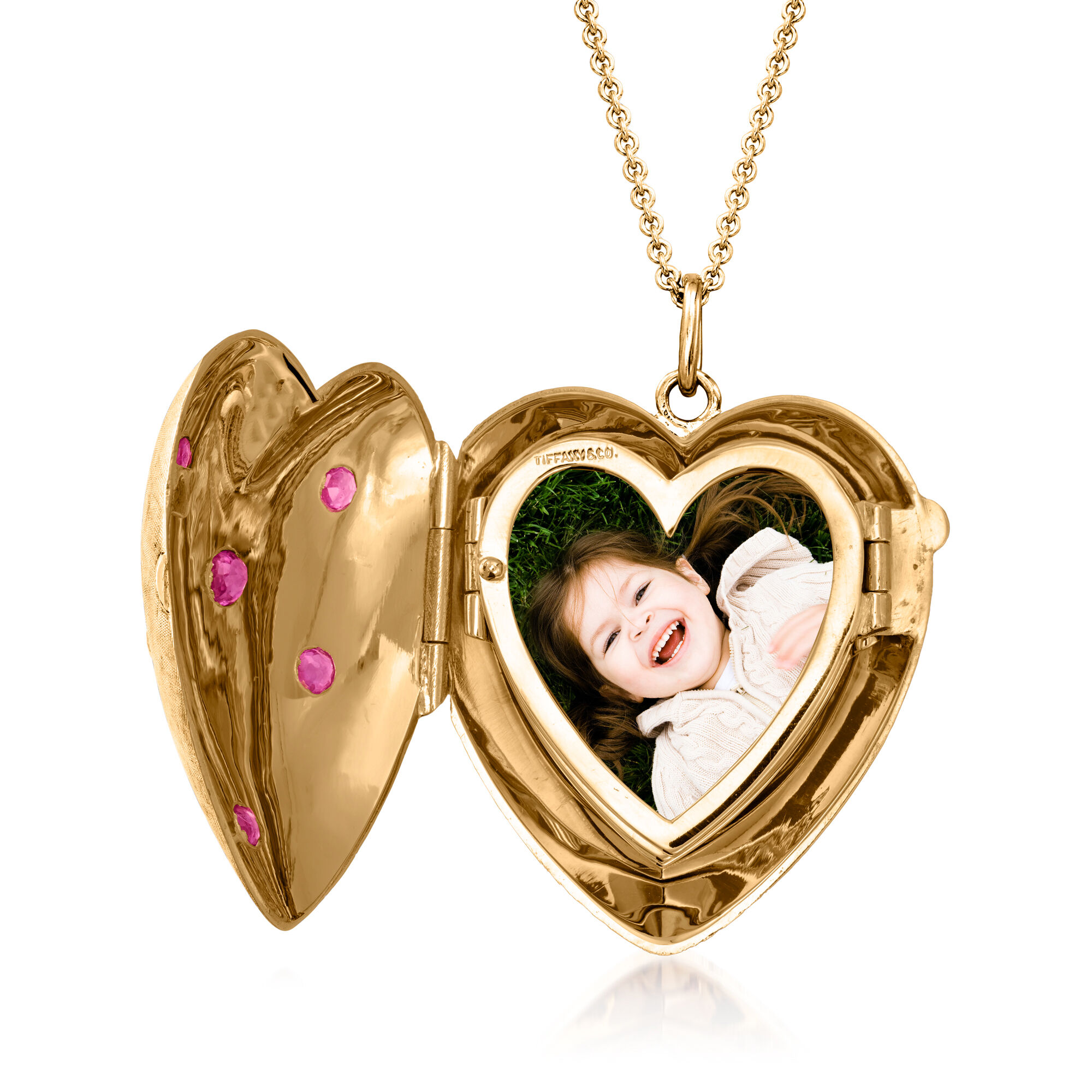 【VINTAGE HOLLYWOOD 】◆Love Lock Heart Necklace★ 2pcs Heart Locket Pendant Love Heart Locket Necklace Vintage