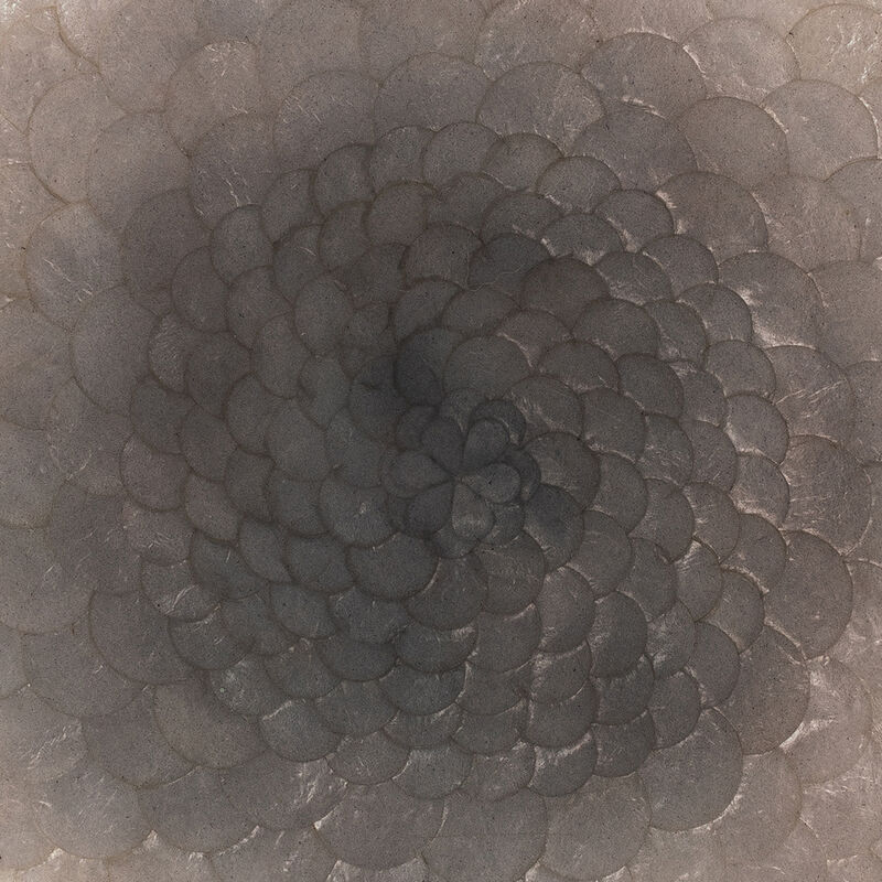 Joanna Buchanan &quot;Capiz&quot; Gray Ombre Placemat image number 2