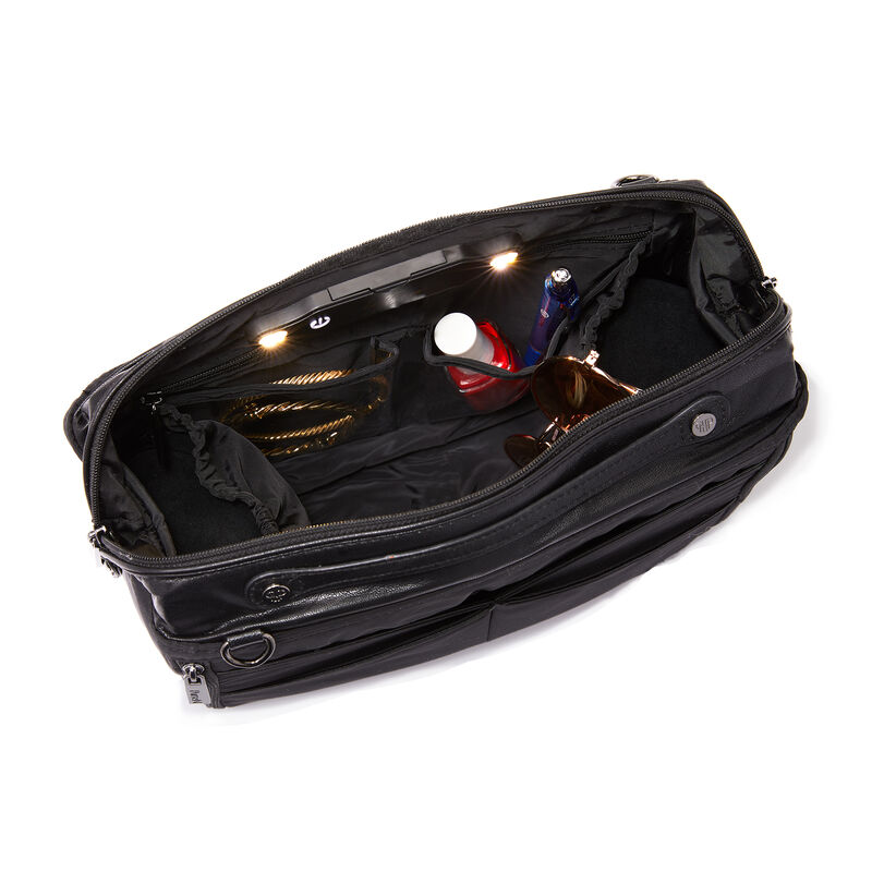 Pursen Littbag Lighted Black Nylon Purse Organizer image number 2