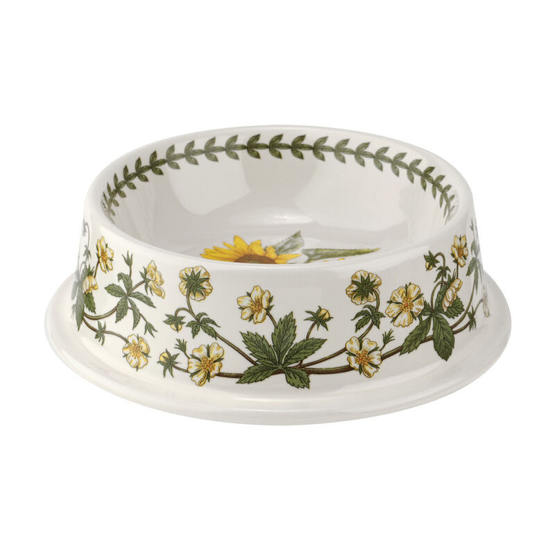 Portmeirion &quot;Botanic Garden&quot; Sunflower Pet Bowl image number 1