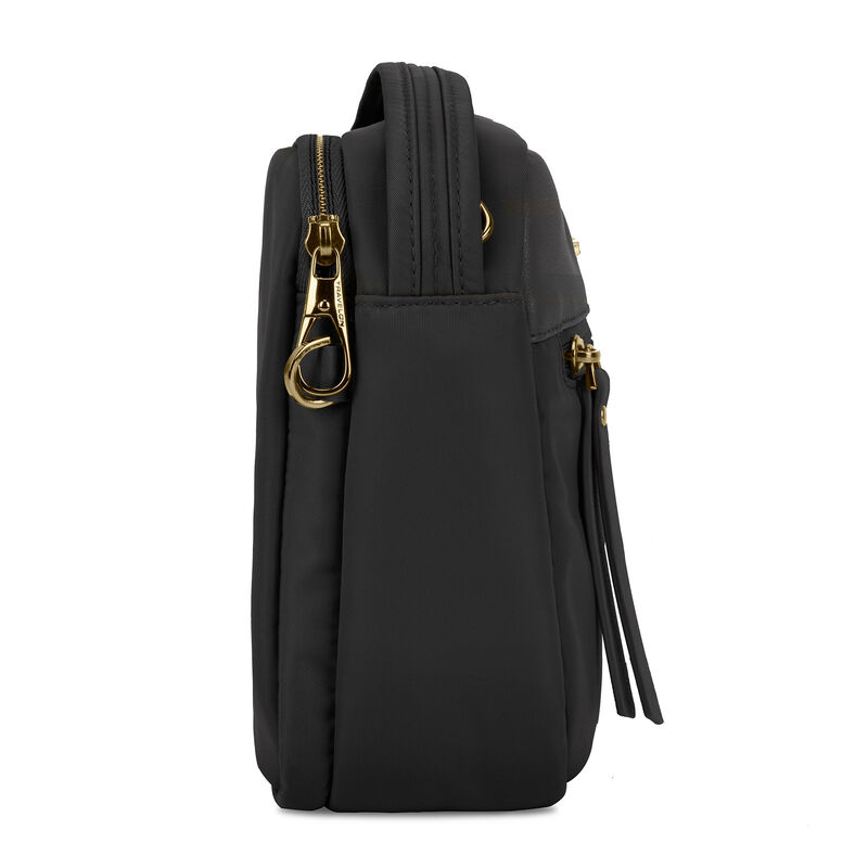 Anti-Theft &quot;Addison&quot; Small Black Crossbody Bag image number 1