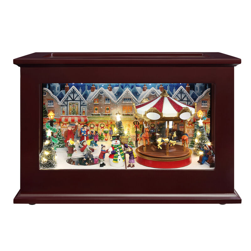 Mr. Christmas Heirloom Christmas Music Box image number 1