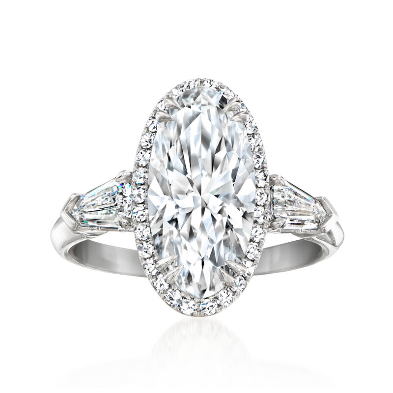 3.75 ct. t.w. Lab-Grown Diamond Ring in Platinum image number 0