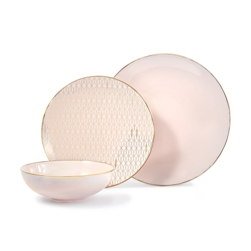 Lenox "Trianna Blush" 12-pc. Porcelain Dinnerware Set image number 0