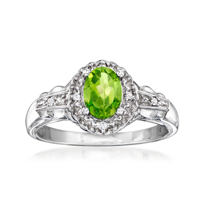 2.40 ct. t.w. Peridot Jewelry Set with White Topaz Accents 