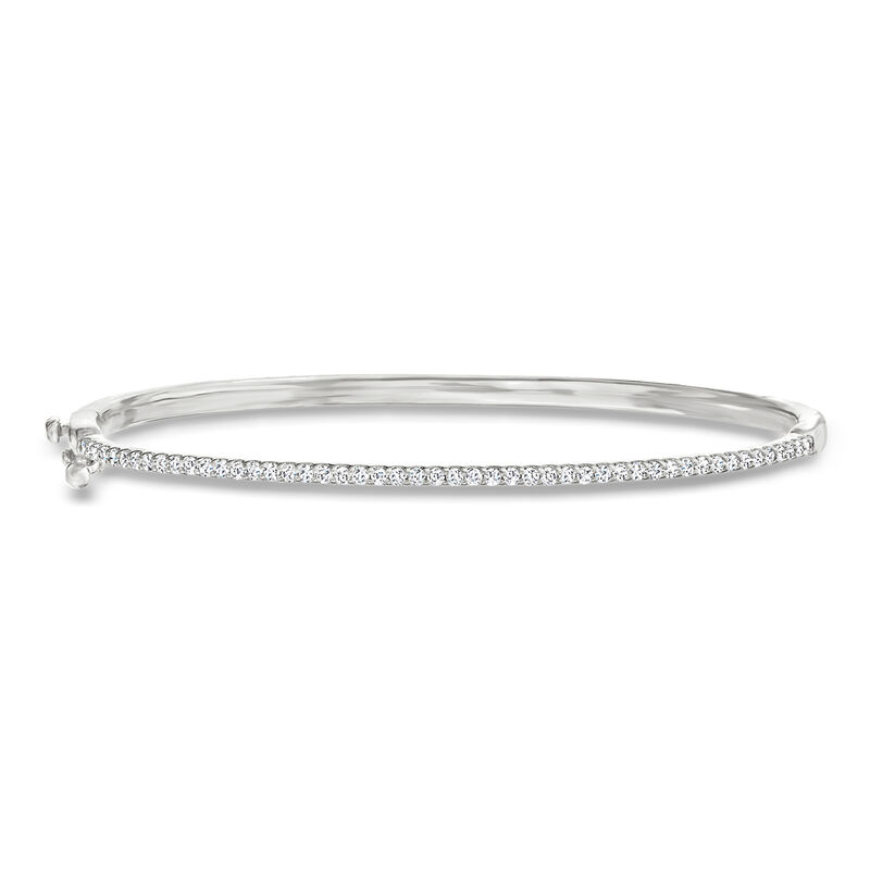 .50 ct. t.w. Diamond Bangle Bracelet in Sterling Silver image number 0