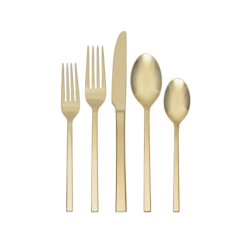 Oneida &quot;Allay&quot; 20-pc. Service for 4 18/10 Stainless Steel Champagne Flatware Set image number 0