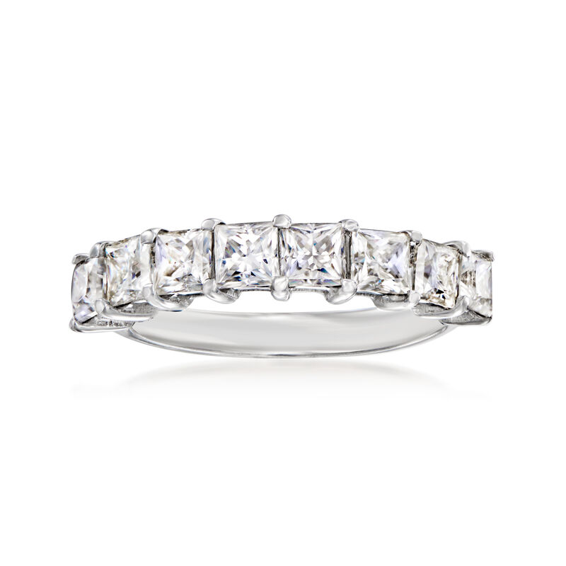2.00 ct. t.w. Moissanite Ring in Sterling Silver image number 0
