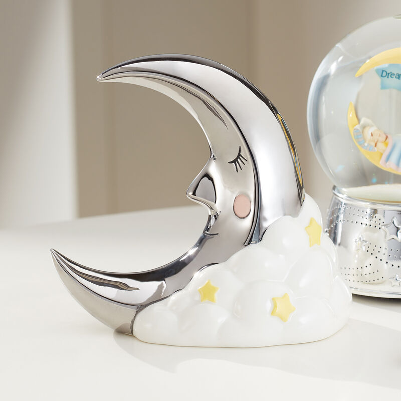 Reed & Barton &quot;Sweet Dreams&quot; Moon Coin Bank image number 2