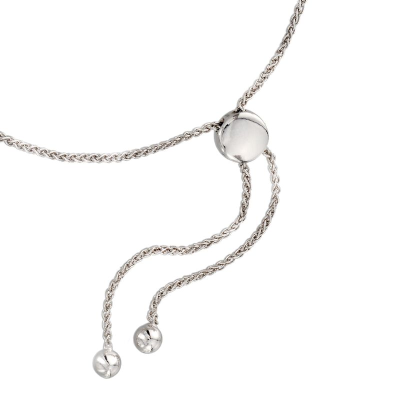 .50 ct. t.w. Diamond Bolo Bracelet in 14kt White Gold image number 2