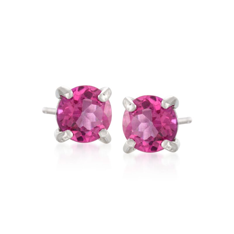 7.00 ct. t.w. Multi-Gemstone Jewelry Set: Seven Pairs of Stud Earrings in Sterling Silver  image number 2