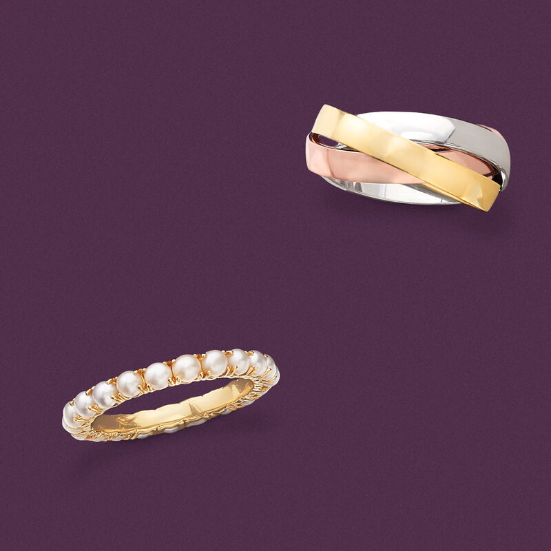 2.75-3mm Cultured Pearl Ring in 14kt Yellow Gold image number 3