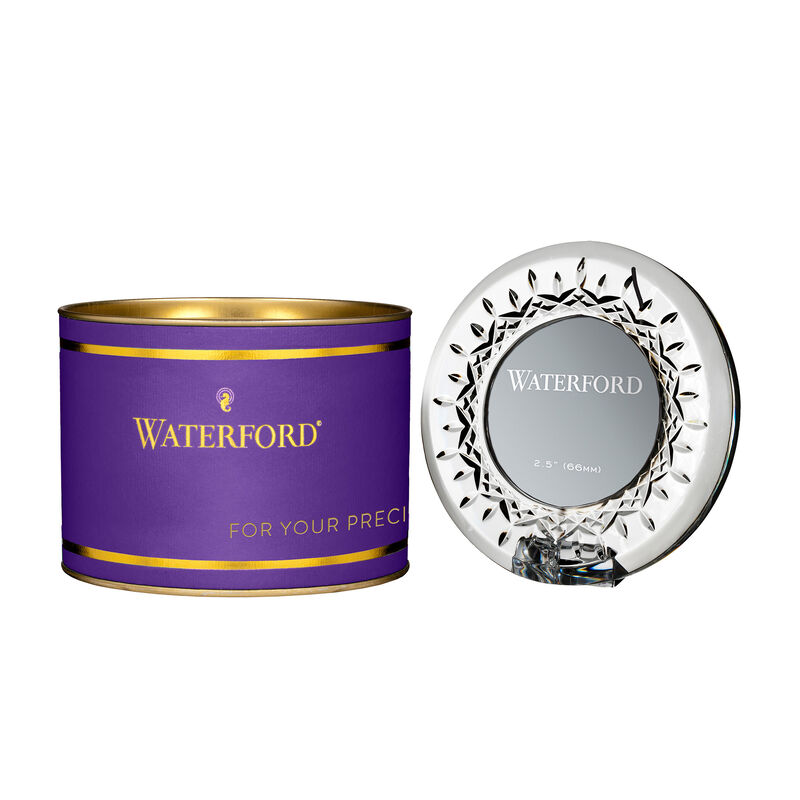 Waterford Crystal &quot;Giftology - Lismore&quot; Mini Round Photo Frame image number 0