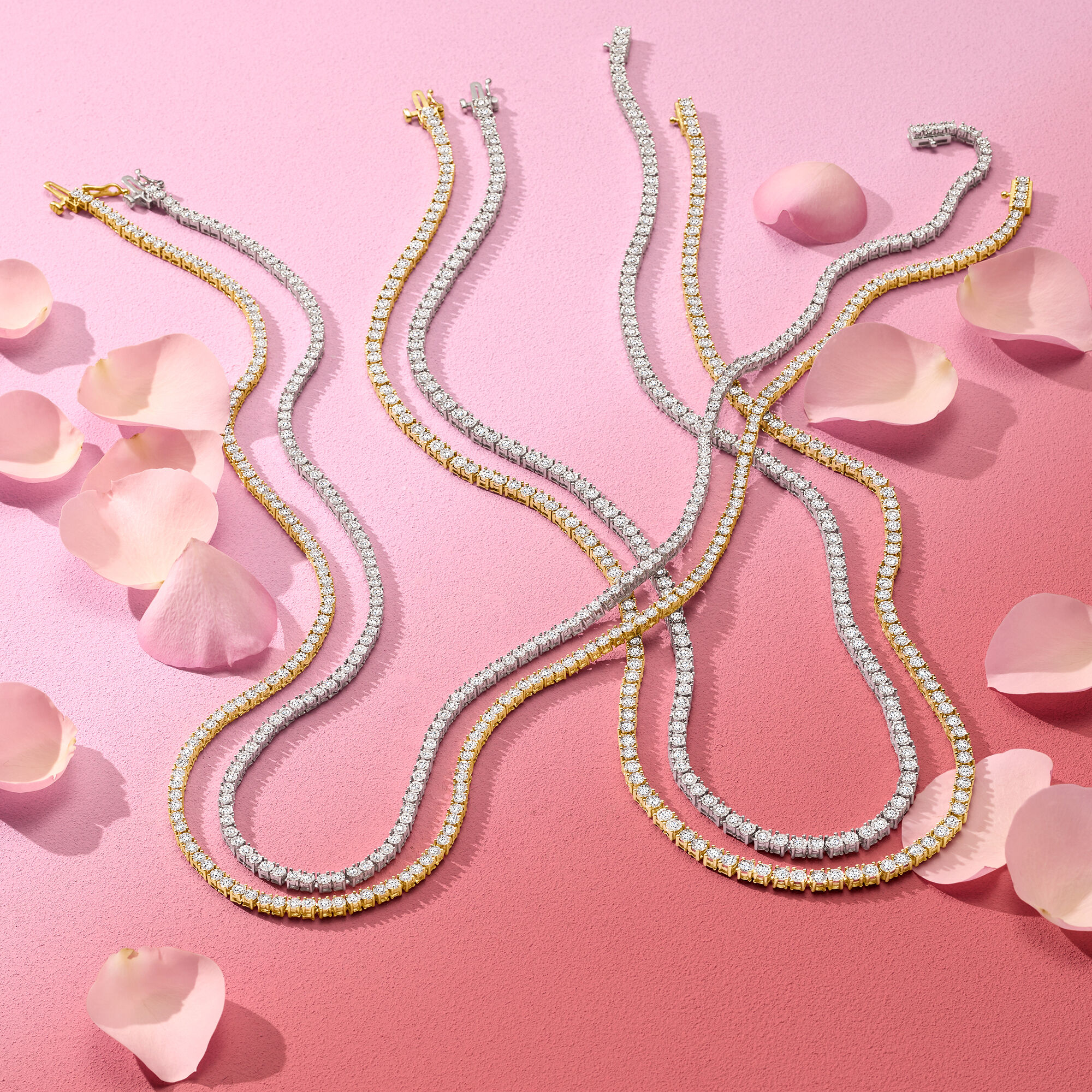 Ross simons tennis necklace online