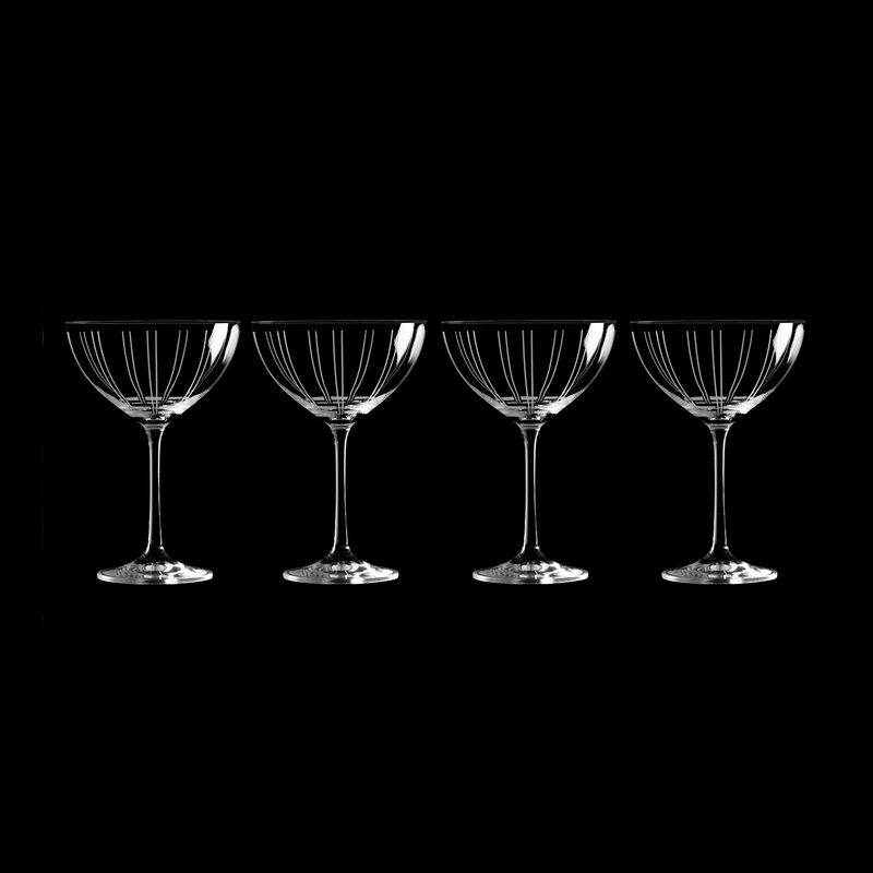 Mikasa &quot;Berlin&quot; Set of 4 Champagne Glasses image number 2
