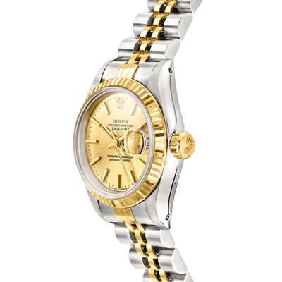 Pre-Owned Rolex Datejust Women's 26mm Automatic Stainless Steel and 18kt Yellow Gold Watch