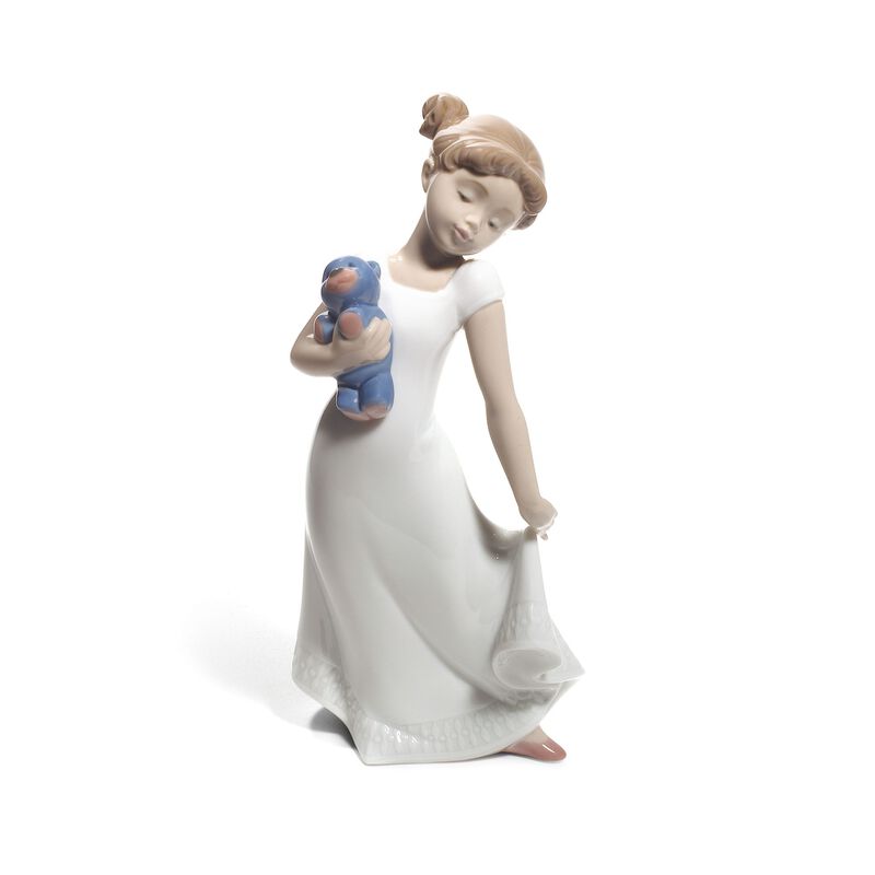 Nao &quot;Am I Elegant&quot; Porcelain Figurine image number 0